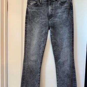 MOTHER Gray Bootcut Jeans for